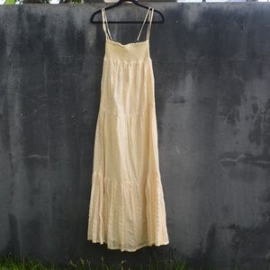 NWT Cream Laundry Dress With Beautiful Detailing